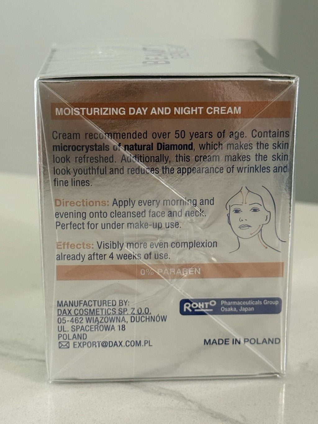 Beauty Renew Exclusive Face Moisturizer 50+ Diamonds Sapphire NEW