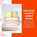 Clear Visage Vitamin C & Collagen Day Cream ~Brightening for Luminous Skin 50ml
