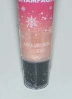 1 NEW BATH & BODY WORKS SPARKLING CHAMPAGNE LIP GLOSS SHINE SHIMMER BALM STICK