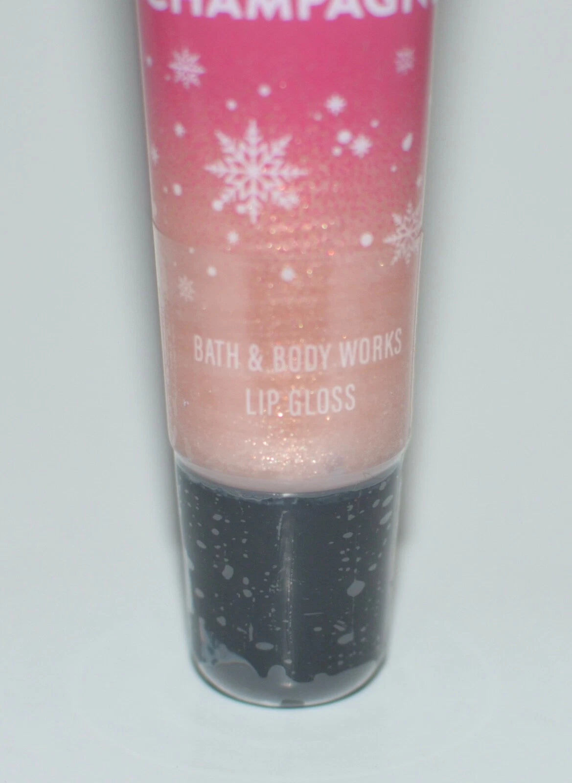 1 NEW BATH & BODY WORKS SPARKLING CHAMPAGNE LIP GLOSS SHINE SHIMMER BALM STICK