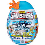 Zuru Smashers Dino Ice Age Mini Surprise Egg with Buildable Dinosaur and Hidden (Assorted Color)