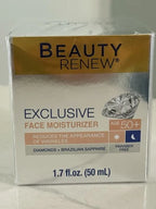 Beauty Renew Exclusive Face Moisturizer 50+ Diamonds Sapphire NEW