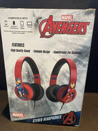 MARVEL AVENGERS Stereo Headphones! Foldable Headbands! HP-0393-AVENGER