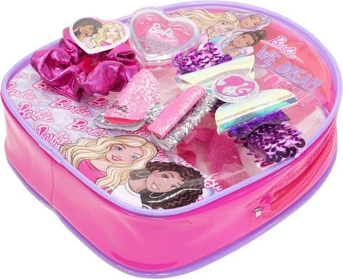 Barbie Townley Girl Kids Makeup Backpack Set Pink PVC Ages 3+