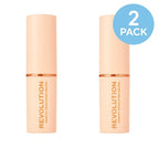 Revolution Stick Foundation F1 - 2 Pack - Full Coverage Makeup - New